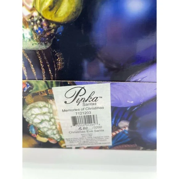 Pipka Memories of Christmas Eve Santa 11" Figurine 2011 Baby Angel Signed LE - Picture 8 of 9